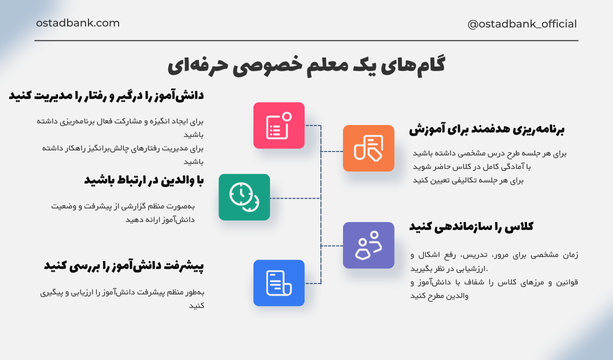 مهارت های معلم خصوصی