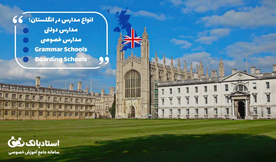 انواع مدارس در انگلستان - نظام آموزشی انگلستان- UK school 