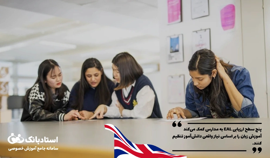 ارزیابی و سطح‌بندی دانش‌آموزان در برنامه‌های EAL